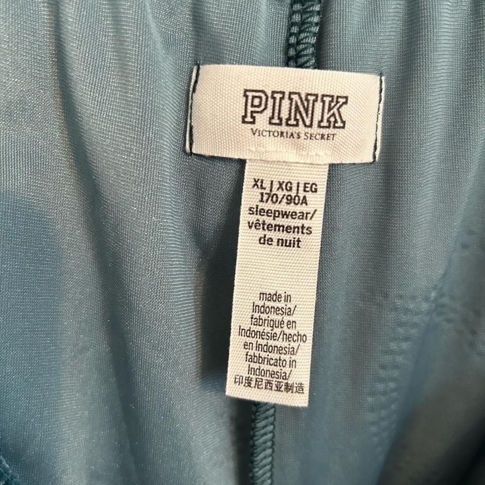 VS pink blue velour sleep shorts XL - Picture 5 of 5